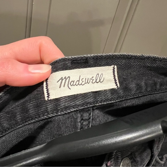 Madewell Rigid Denim A-Line Mini Skirt size 27 - Picture 6 of 7